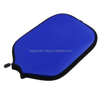 China Outdoor Blue Neoprene Pickleball Paddle Custom Man Pickleball Racket For Sports for sale