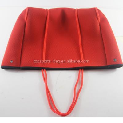 China Other China Wholesale Red Custom Neoprene Tote Bag Waterproof Handbag Beach for sale