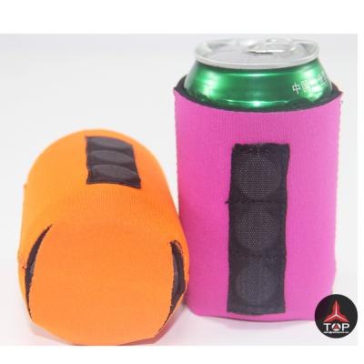 China Waterproof Promotional Gift 330ml Logo Printing Magnetic Neoprene Insulated Beer Stubby Holders Beverage Coolies for sale