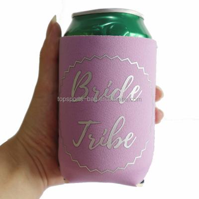 China Insulated Cooler Bride Tribe Neoprene Box Sleeve For Bachelor Party for sale