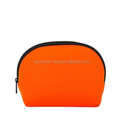 China Promotion custom neoprene fashion factory color cosmetic bag skin care bag for ladies for sale