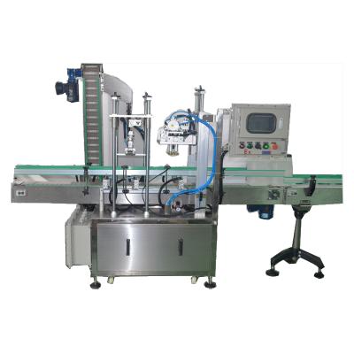 China Food Electric Automatic Trigger Machine Glass Plastic Bottle Capper Capping Machine for sale