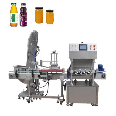 China Automatic High Speed ​​Plastic Jam Bottle Food Sauce Machine Honey Pump Trigger Liner Capping Equipment for sale