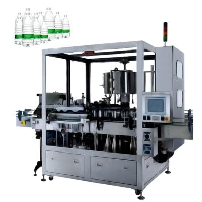 China Beverage Production Line Hot Melt Labeling Machine Labeling Bottles for sale