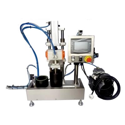 China Food desktop vacuum capping machine for glass bottles for sale