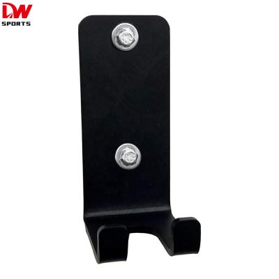 China Barbell Storage DW SPORTS Wall Mounted Simple Fitness Accessories Barbell Storage Rack for sale