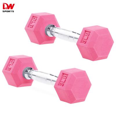 China Universal DW SPORTS Injection Mold Gym Fitness Dumbbell 15kg Environment Friendly for sale