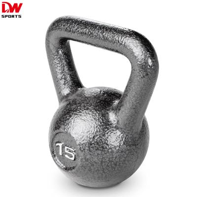 China Universal DW SPORTS High Quality Cast Iron Kettlebell Custom Logo for sale