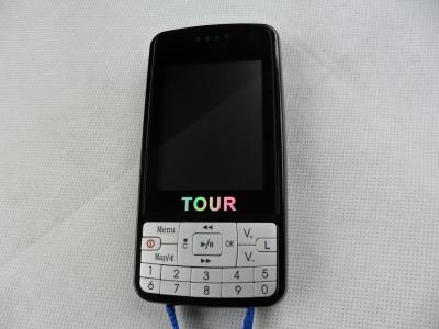 China 007B Automatic Induction Museum Audio Guide System Black Tour Guide Device for sale