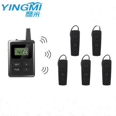 China Ear Hanging E8 Simultaneous Interpretation Device Black Color for sale