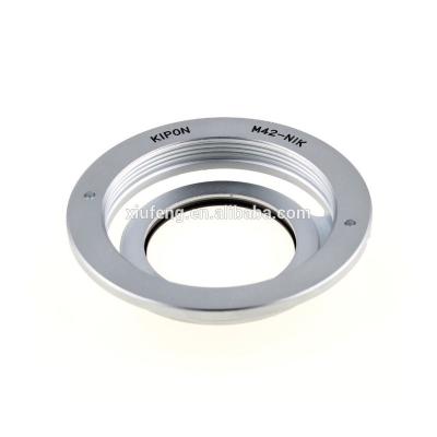 China Kipon M42-NIK M42 Screw Lens Aluminum Convert To Nikon Mount Darkroom Adapter Ring for sale