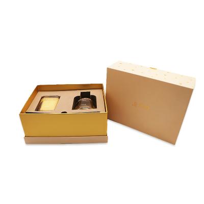 China Recycled Art Luxury Packaging Paper Box Materials Card Custom Rigid Candle Gift Box With Logo Manufacturer Packaging Carton for sale