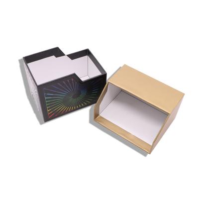 China Wholesale Custom Recyclable Logo Luxury Cardboard Paper Storage Gift Shaped Box White Lid Rigid Packaging Box for sale