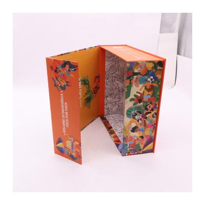 China Factory Custom Order Box Book Shape Recyclable Luxury Printing Packaging Gift Box For Cosmetics Clothes Beverage Food Cardboard for sale