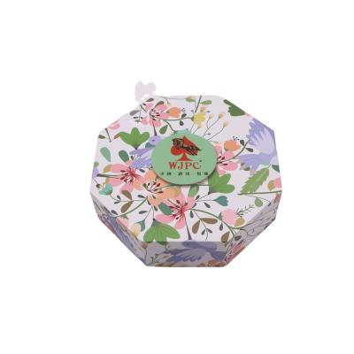 China Recyclable Wholesale Cardboard Hexagon Flower Jewelry Box Custom Heart Shaped Packaging Gift Box for sale