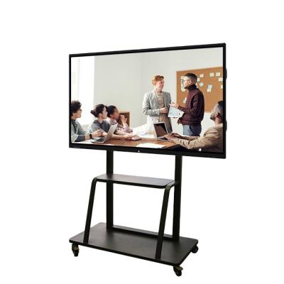 China Aluminum Glass Panel Different Size Smart Case+Tempered Whiteboard With Android System For Conference for sale