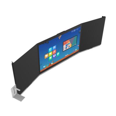 China Aluminum Glass Case+Tempered Touch Panel Computer System Interactive Blackboard For Classroom for sale