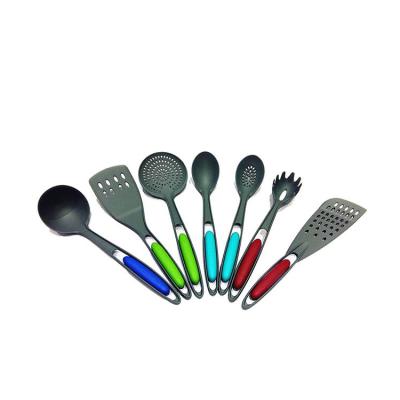 China New Minimalist Hot Sale Cooking Tools 7 Pcs Nylon Kitchen Utensil Set for sale