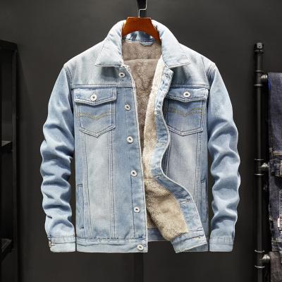 China Wholesale Cold Winter Sustainable Men Plus Size Jacket Motorcycle Stylish Mens Jeans Jackets Coats for sale