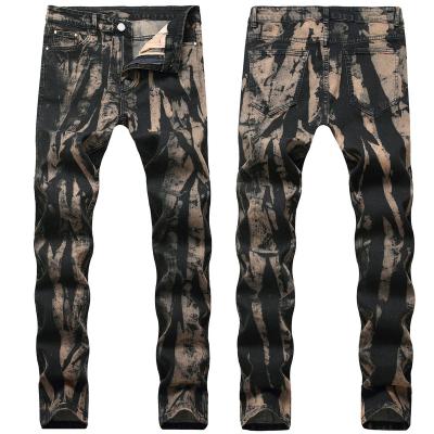 China Spring Sustainable Men's Camouflage Pants Casual Fashionable Designer Brand Loose Feet Small Straight Pants for sale