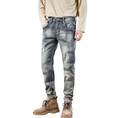 China Boys QUICK DRY jeans ripped jeans slim denim boys retro casual jeans for sale