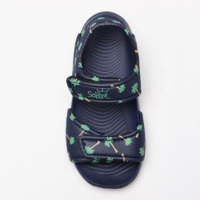 China 2022 Custom Made EVA Guaranteed Quality Unique Boy's Sandals Wholesale Navy for sale