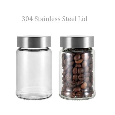 China 2022 New Year New Arrivals High Quality Glass Food Storage Container 70ml Freshness Preservation And Kitchen Storage Containers With 304 S/S Lid for sale