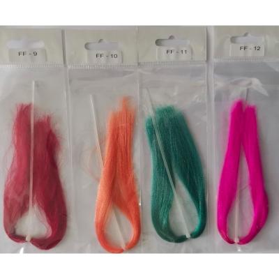 China 28 Colors Single Superfine Superfine Fiber Synthetic Hair Fly Tying Materials for Fly Tying Fibers for Fly Tying Supplies FF for sale