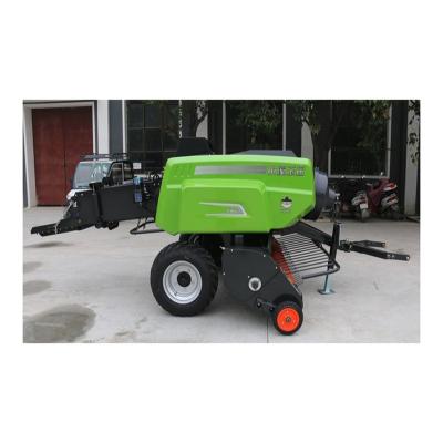 China Hot Sales Frage Grass Hay Green / Blue Convenient And High Efficiency Straw Baler Machine For Farm for sale