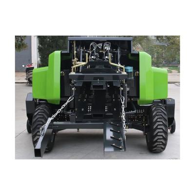 China Frage Grass Hay Plant Supply Green/Blue Durable And High Yield Pine Straw Baler Machine For Agriculture for sale