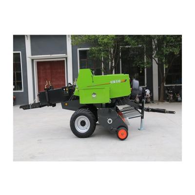 China Green/Blue Hot Selling Convenient And High Yield Baler Square Frage Grass Hay Machine For Agricultural Products for sale