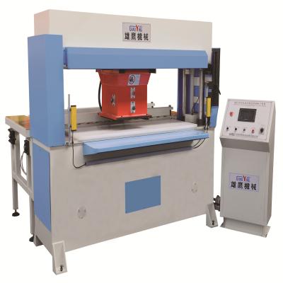 China Factory 50T Automatic Rotary Head Cutting Press Hydraulic Moving Head Machine For Emery Paper for sale