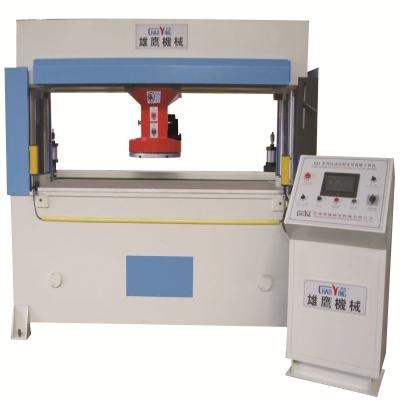 China Factory 35T Automatic Rotary Head Cutting Press Hydraulic Moving Head Machine For Emery Paper for sale