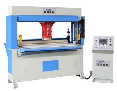 China For cutting plastic or leather automatic roll feeding PLC head moving cutting machine for sale