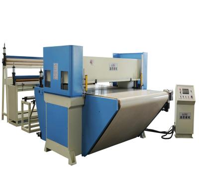 China Factory Automatic Hydraulic Automatic Interior Materials Cutting Machine Leather/PVC Film/Foam for sale