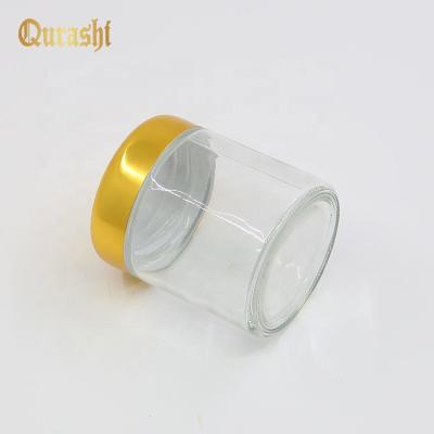 China Arabic style 100gram bakhoor cream jar cosmetic hot sale empty cosmetic bottle with aluminum cap for sale