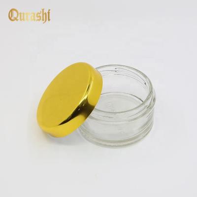 China 150ml bakhoor cosmetic empty jar with gold cap AC-01 for sale