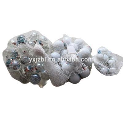 China Game Shooter Solid White Color Toy Playing Marbles 16mm Handmade Toy Glass Marbles for sale