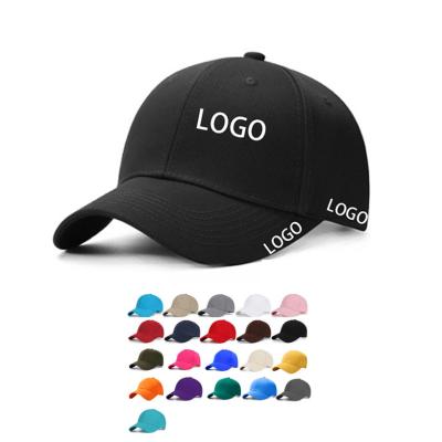 China Logo Printed Solid Advertising Cap Customized COMMON Customized Baseball Cap Embroidery Sports Hat for sale