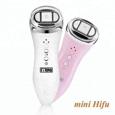 China Skin tightening professional skin tightening mini hifu body slimming home hifu rf machine for sale