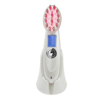 China Electric Hair Care Laser Hair Care Massage Home Light Comb Electric Scalp Massager for Women and Men Custom Logo for sale