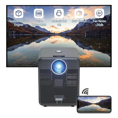 China Pico Hotack OEM ODM Native Factory 1080p Full HD LED Portable LCD Home Theater Projector for sale