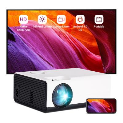 China Pico Wholesale Mirroring Version 100 ANSI lumens led movie 4k lcd projector 1080p for iphone xmas gifts new outdoor projectors for sale