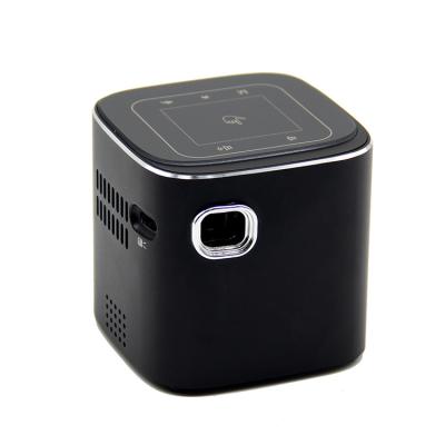 China Pico Cube mini pocket portable projector home theater smart Android 7.1.2 DLP with touchpad projectors for sale