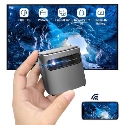 China Super smart mini DLP Pico HOTACK movie proyector wireless outdoor portable android pico projector home theater short throw projectors for sale