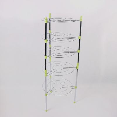 China Larger And More Durable High Quality Viable Pan Holder Organizer Expandable Buffet Pantry Stand for sale