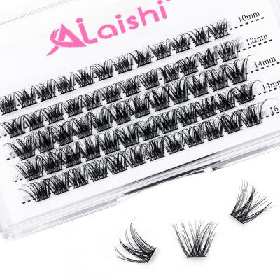 China Natural 20D Effect Segmented Eyelash New Faux Mink Cluster Lash Extensions Self Application DIY Lashes Private Label Eyelash Clusters for sale