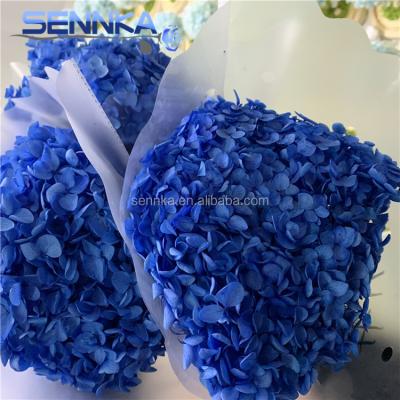 China Using fresh flowers Chinese supplier natural dry flowers preserved hydrangea for wedding centerpiece decoration for sale