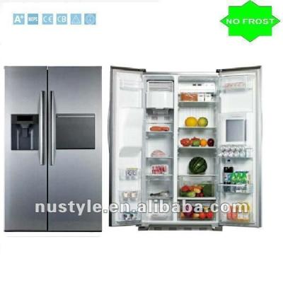 China COMPRESSOR side by side refrigerator with mini bar ice maker BCD-515 for sale