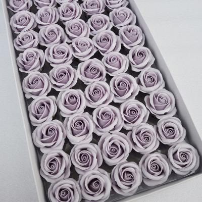 China Part ; Home decor; Decor Surface Four-Layer Mounted Soap Flower Head Soap Valentine's Day Bouquet Gift Box for sale